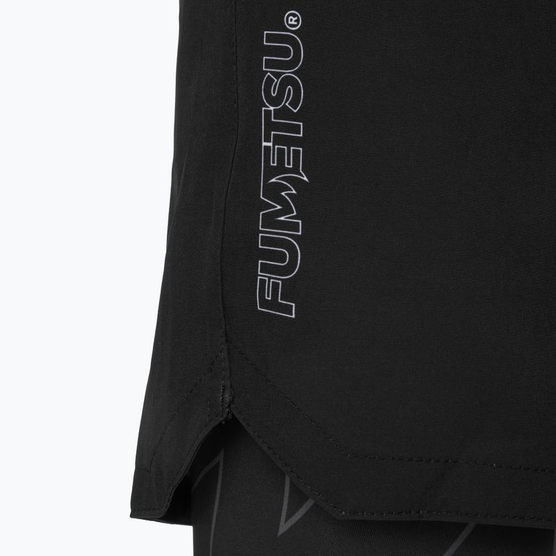 Pantaloni de antrenament pentru bărbați FUMETSU Icon Dual Layer Training black 5
