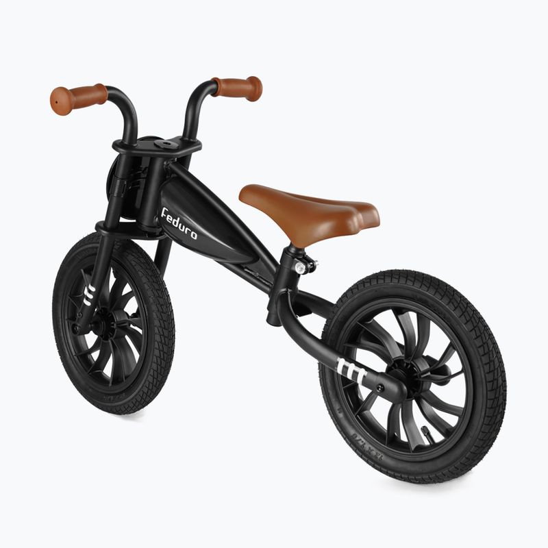 Bicicletă de echilibru pentru copii Qplay Feduro black 5