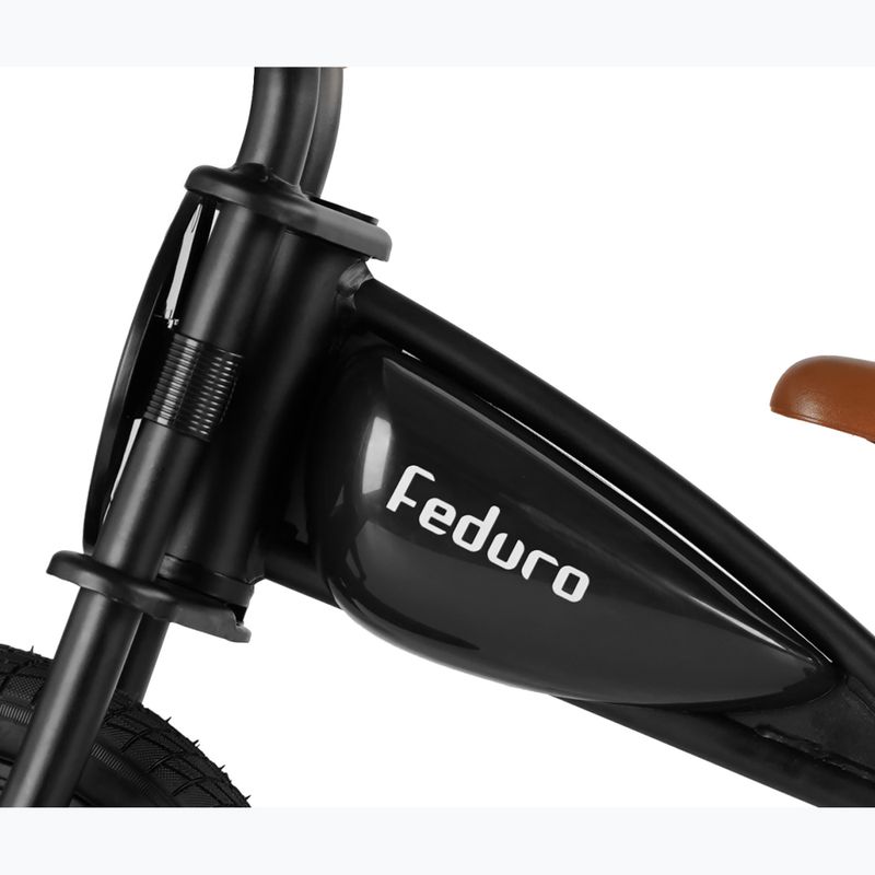 Bicicletă de echilibru pentru copii Qplay Feduro black 9