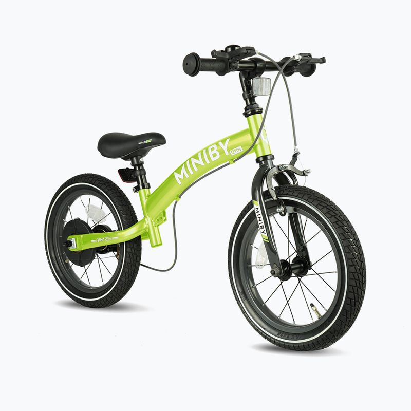 Bicicletă pentru copii  Qplay Miniby 3in1 green 4