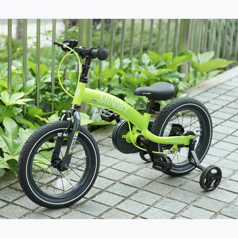 Bicicletă pentru copii  Qplay Miniby 3in1 green 7
