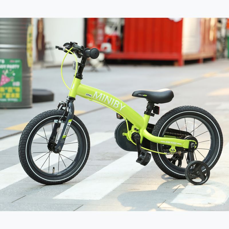 Bicicletă pentru copii  Qplay Miniby 3in1 green 8