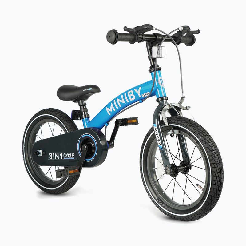 Bicicletă pentru copii Qplay Miniby 3in1 blue 3