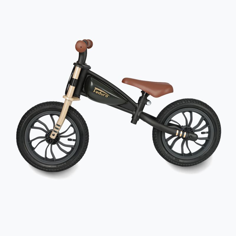 Bicicletă de echilibru pentru copii Qplay Feduro golden