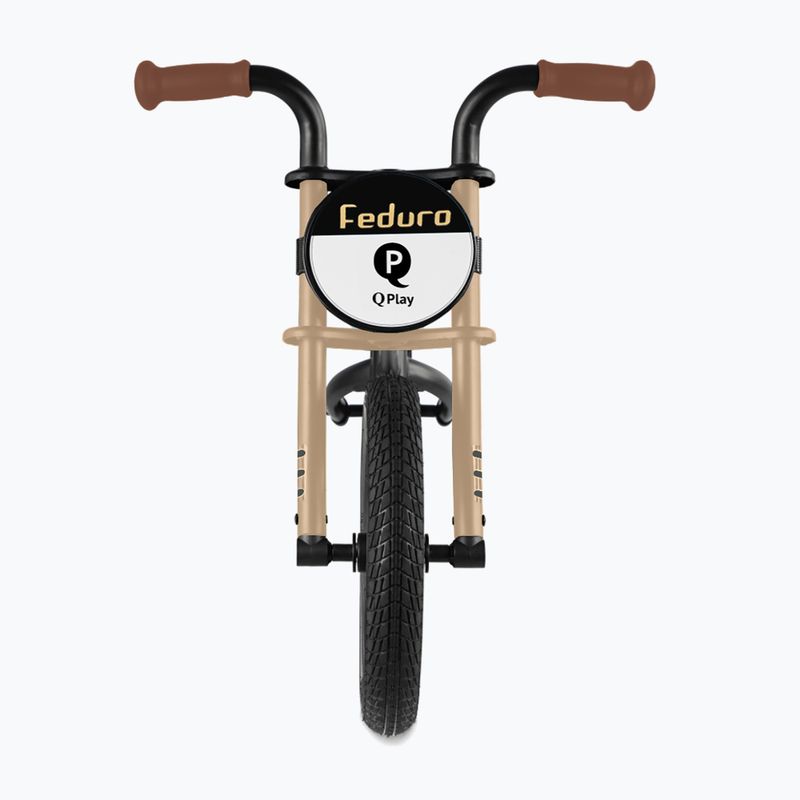 Bicicletă de echilibru pentru copii Qplay Feduro golden 5