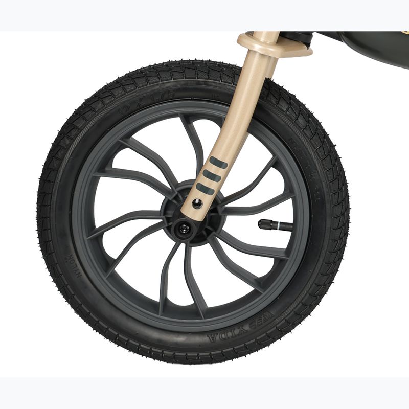 Bicicletă de echilibru pentru copii Qplay Feduro golden 9