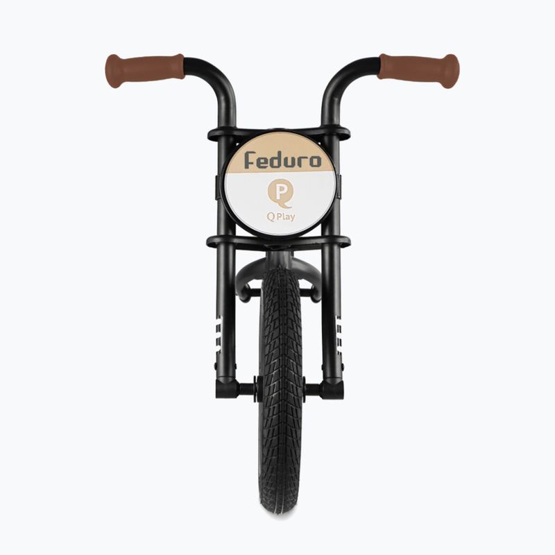 Bicicletă de echilibru pentru copii Qplay Feduro beige 4