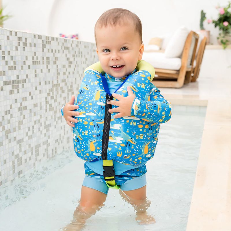 Vestă de salvare pentru copii Splash About Early Years Swim croc creek 3