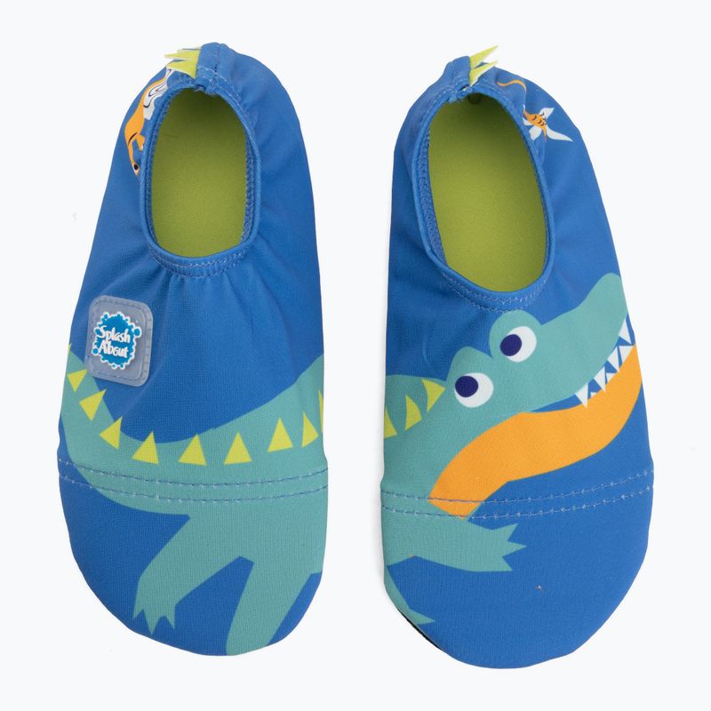 Încălțăminte de apă pentru copii Splash About Splash Shoes crocodile swamp 5