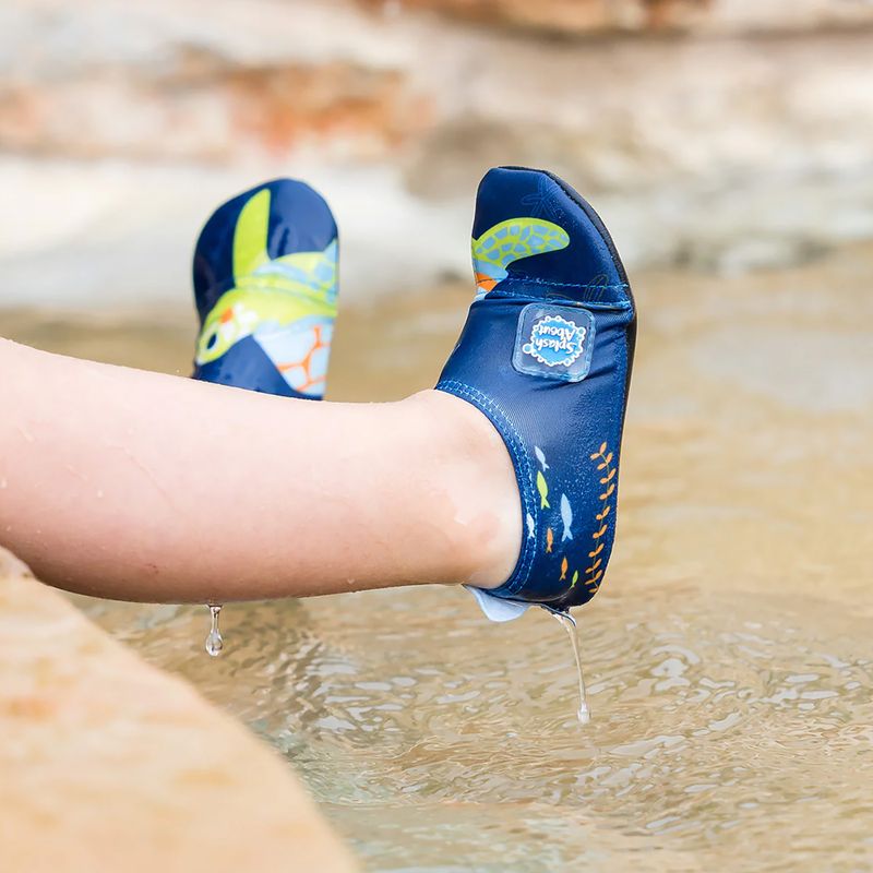 Încălțăminte de apă pentru copii Splash About Splash Shoes turtle tide 8