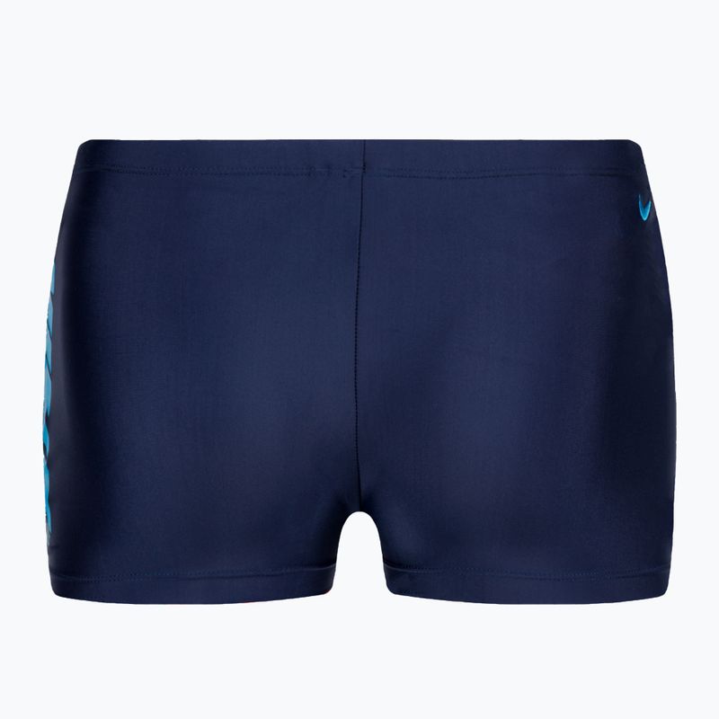 Boxeri de baie Nike Shift Square Leg pentru bărbați, albastru marin NESSD638-440 2