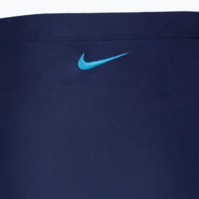 Boxeri de baie Nike Shift Square Leg pentru bărbați, albastru marin NESSD638-440