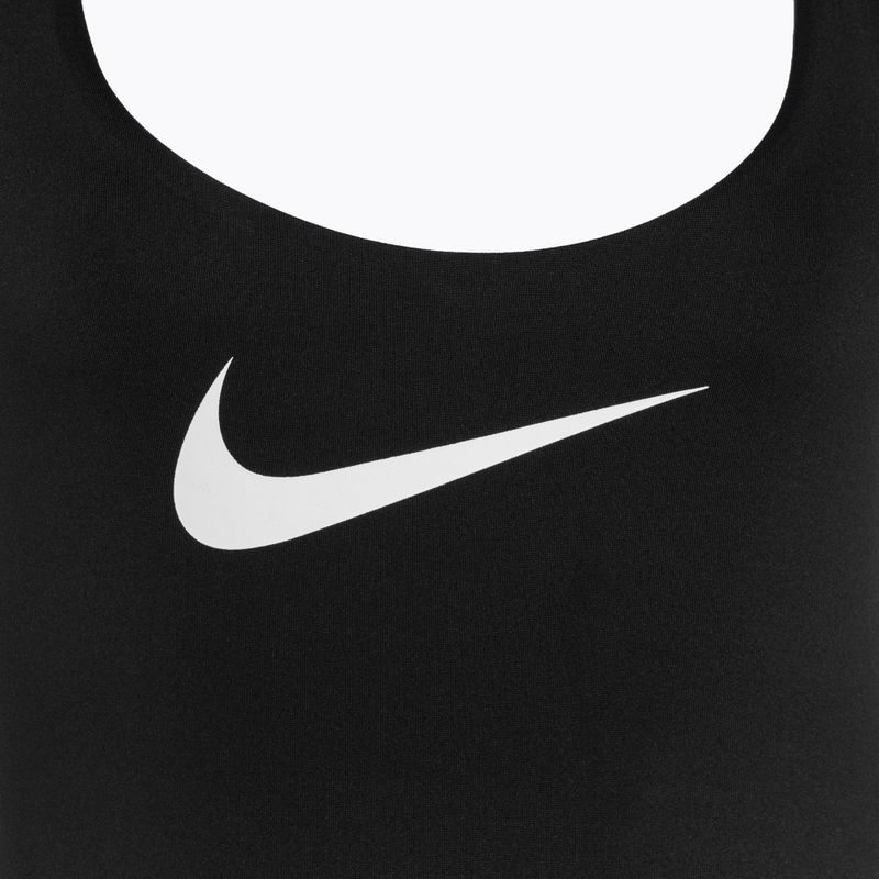 Costum de baie o piesă pentru femei Nike Logo Tape negru 3