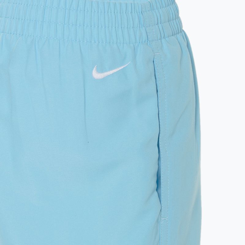 Șort de baie pentru copii Nike Split Logo 4" Volley aquarius blue 4