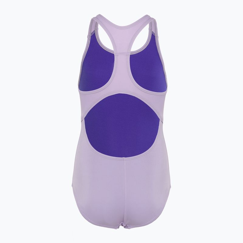 Costum de baie dintr-o bucată pentru copii Nike Essential Racerback lilac bloom 2