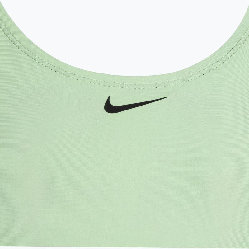 Costum de baie dintr-o bucată pentru femei Nike Logo Tape Fastback vapor green 3