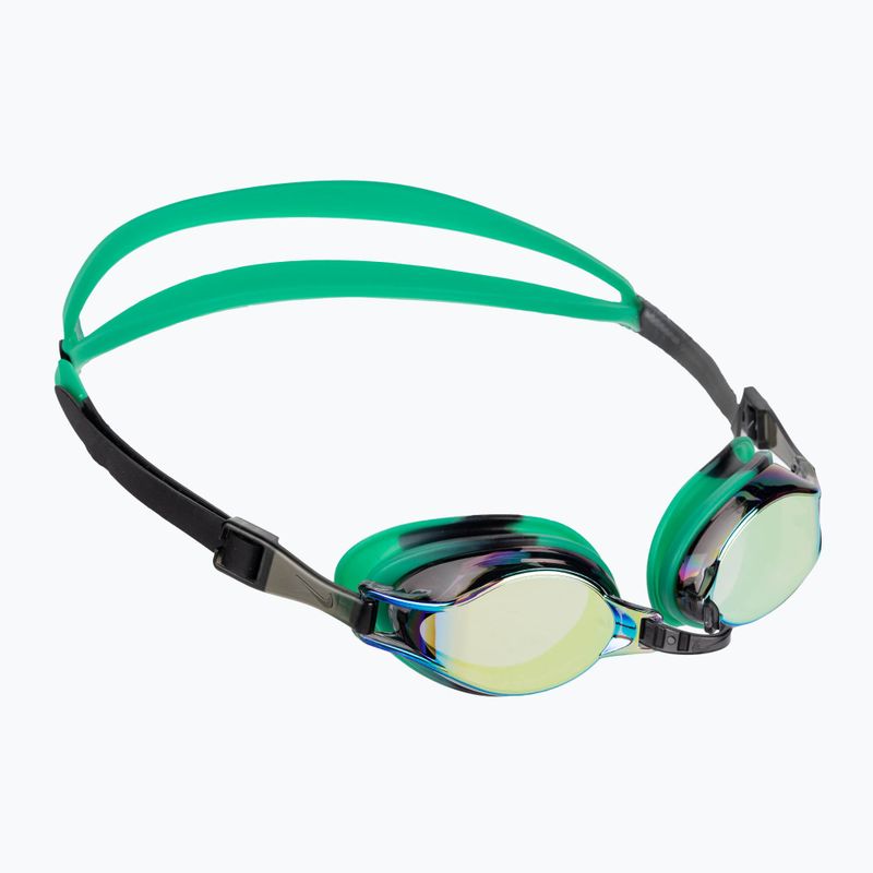 Ochelari de înot Nike Chrome Mirror green shock