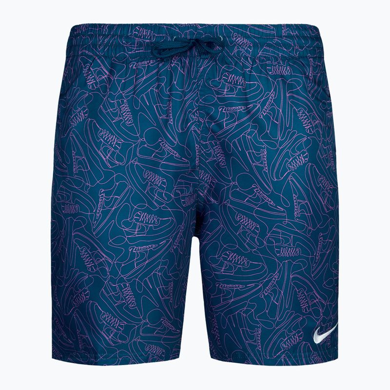 Pantaloni scurți de înot pentru bărbați Nike Sneakers 7" Volley court blue