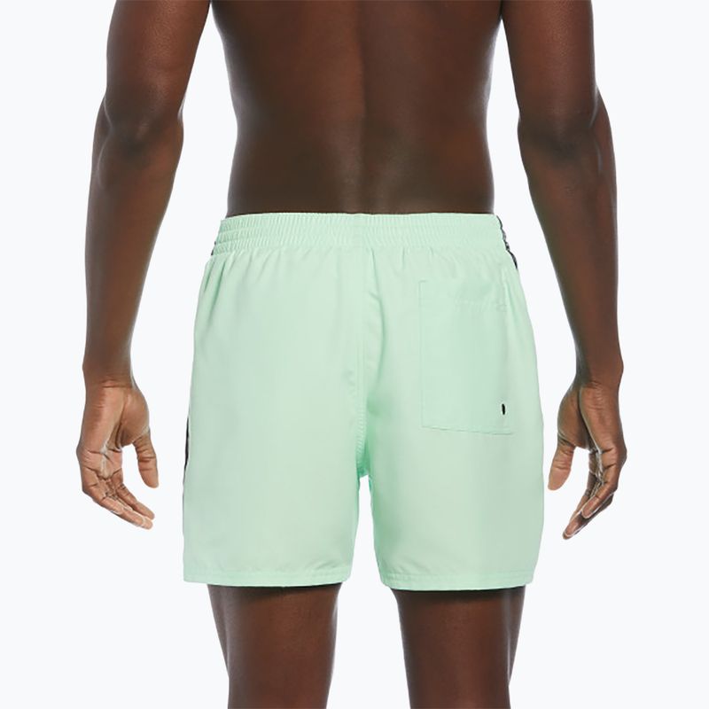 Pantaloni scurți de înot pentru bărbați Nike Logo Tape 5" Volley vapor green 6