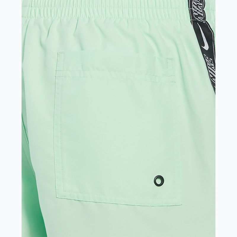 Pantaloni scurți de înot pentru bărbați Nike Logo Tape 5" Volley vapor green 10