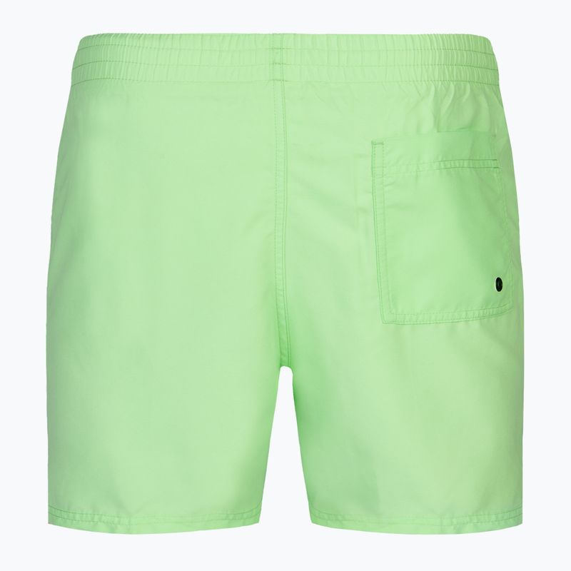 Pantaloni scurți de înot pentru bărbați Nike Logo Tape 5" Volley vapor green 2