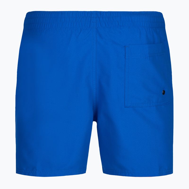 Pantaloni scurți de înot pentru bărbați Nike Logo Tape 5" Volley game royal 2