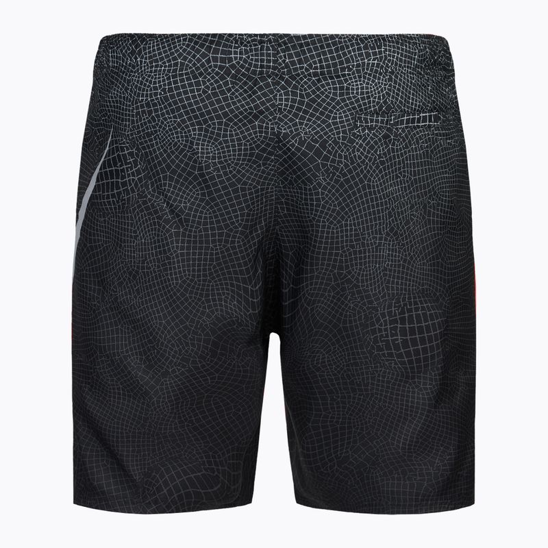 Pantaloni scurți de înot pentru bărbați Nike Grid Swoosh Breaker 9" Volley black 2