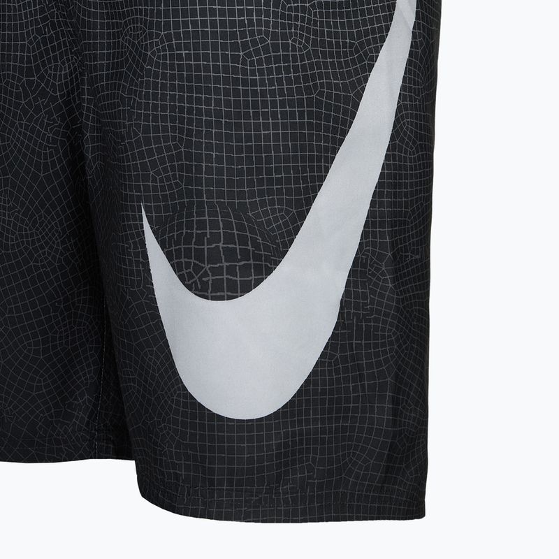 Pantaloni scurți de înot pentru bărbați Nike Grid Swoosh Breaker 9" Volley black 3