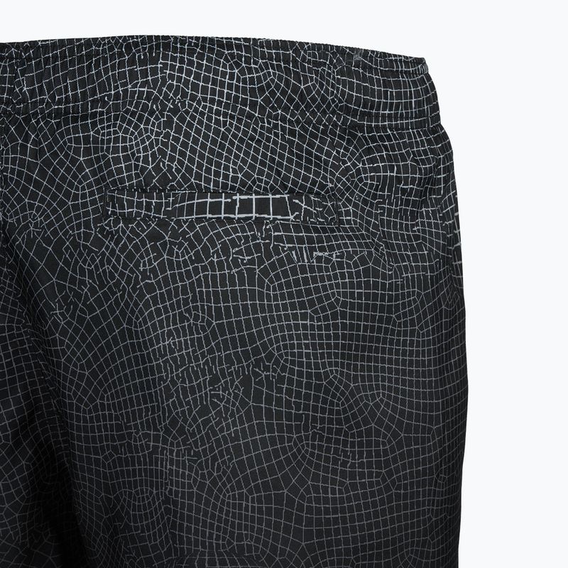 Pantaloni scurți de înot pentru bărbați Nike Grid Swoosh Breaker 9" Volley black 4