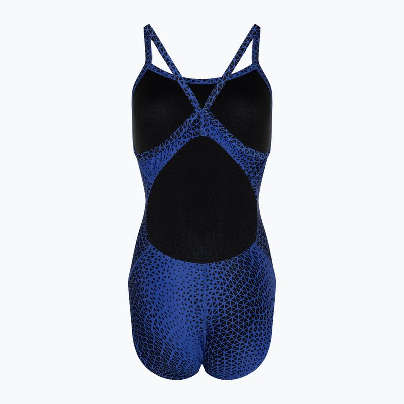 Costum de baie dintr-o bucată pentru femei Nike Hydrastrong Delta Racerback game royal 2