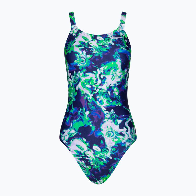 Costum de baie dintr-o bucată pentru femei Nike Hydrastrong Solid Fastback midnight navy