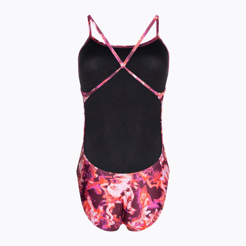 Costum de baie dintr-o bucată pentru femei Nike Hydrastrong Cutout pink foam 2