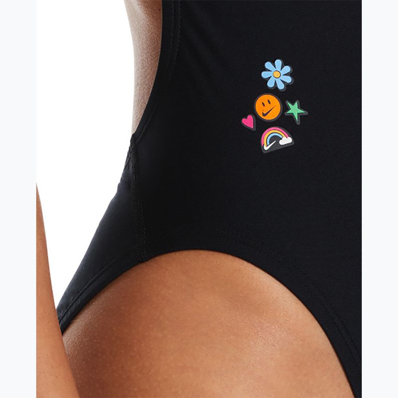 Costum de baie dintr-o bucată pentru femei Nike Hydrastrong Adjustable Crossback black