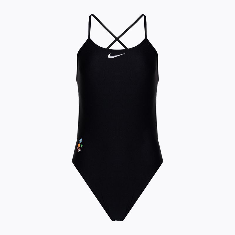 Costum de baie dintr-o bucată pentru femei Nike Hydrastrong Adjustable Crossback black