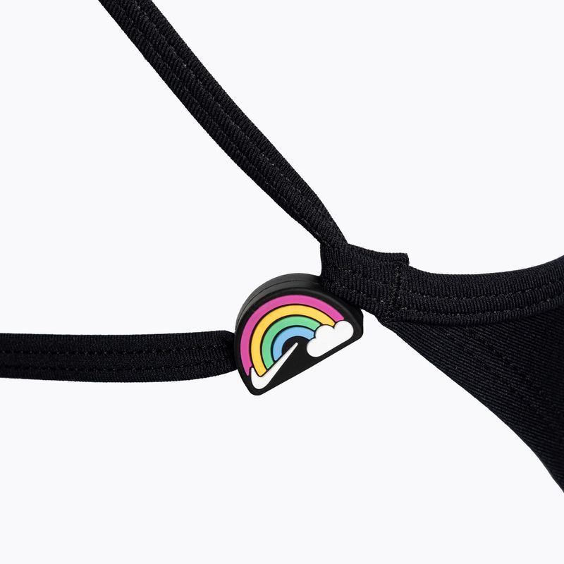 Costum de baie dintr-o bucată pentru femei Nike Hydrastrong Adjustable Crossback black