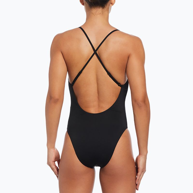 Costum de baie dintr-o bucată pentru femei Nike Sneakerkini 2.0 Croccback black 6