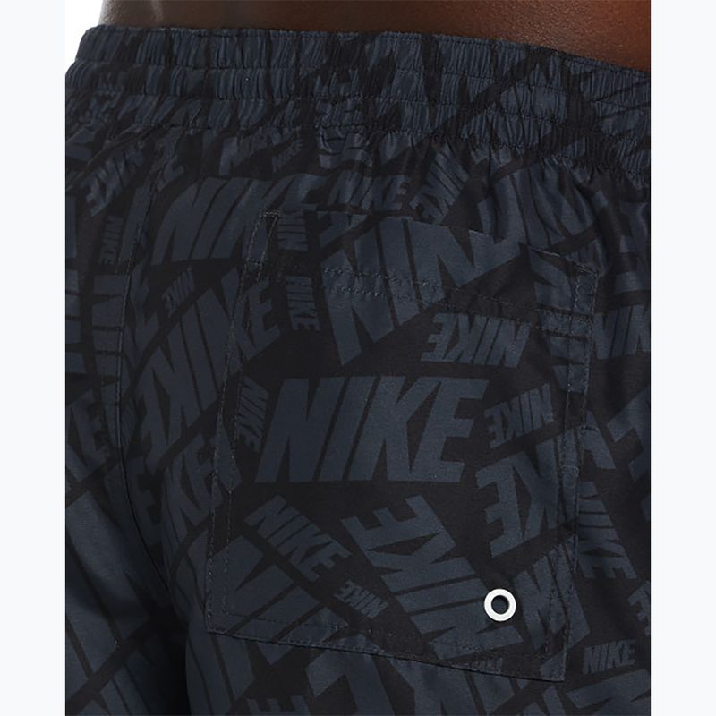 Pantaloni scurți de înot pentru bărbați Nike Tossed 5" Volley black 7