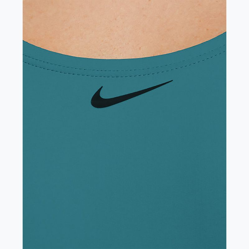 Costum de baie dintr-o piesă pentru femei Nike Logo Tape Fastback dusty cactus 3