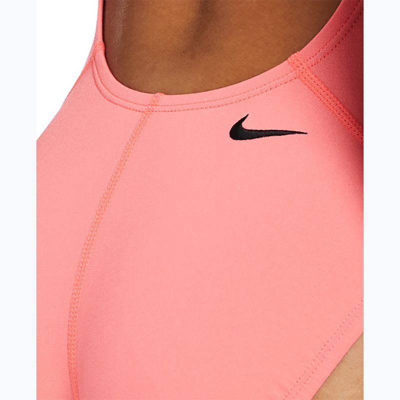 Costum de baie dintr-o piesă pentru femei Nike Hydrastrong 3D Swoosh Fastback hot punch 5