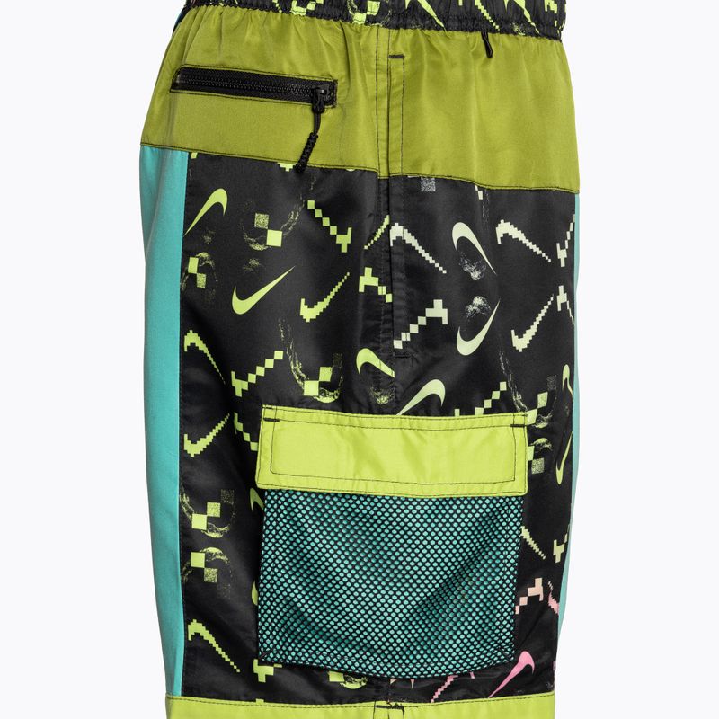 Pantaloni scurți de înot pentru bărbați Nike Voyage ColorBlock Best Of 7" Volley cool multi 4