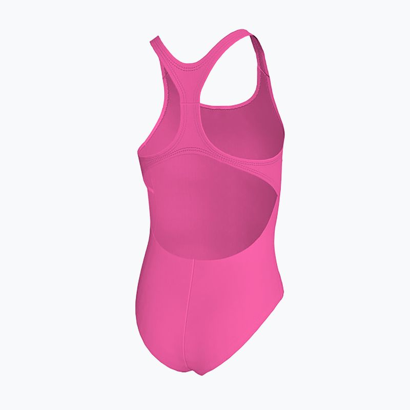 Costum de baie dintr-o piesă pentru copii Nike Essential Racerback hyber pink 2