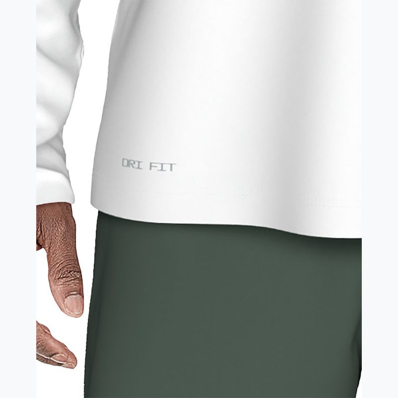 Longsleeve pentru bărbați  Nike Luxe Letter Hydroguard white 6