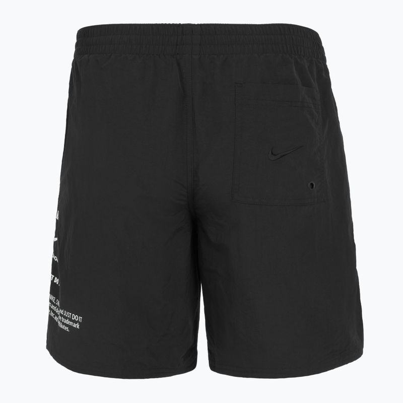 Șort de înot pentru bărbați Nike Specs 7" Volley black 2