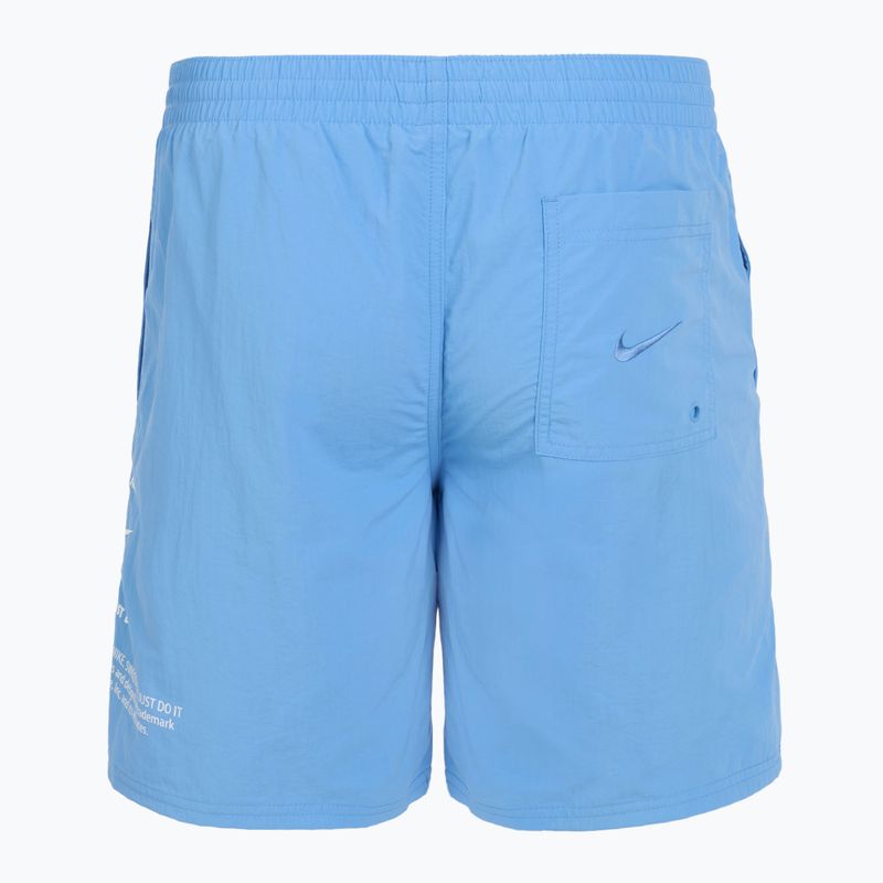 Șort de înot pentru bărbați Nike Specs 7" Volley university blue 2