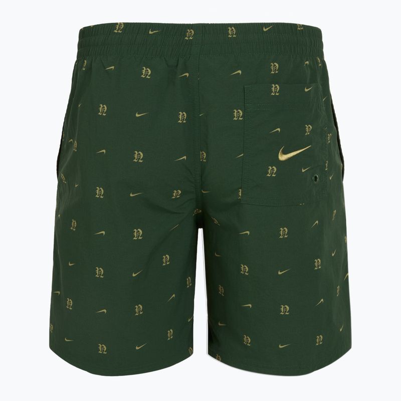 Șort de înot pentru bărbați Nike Luxe Letter 7" Volley fir 2