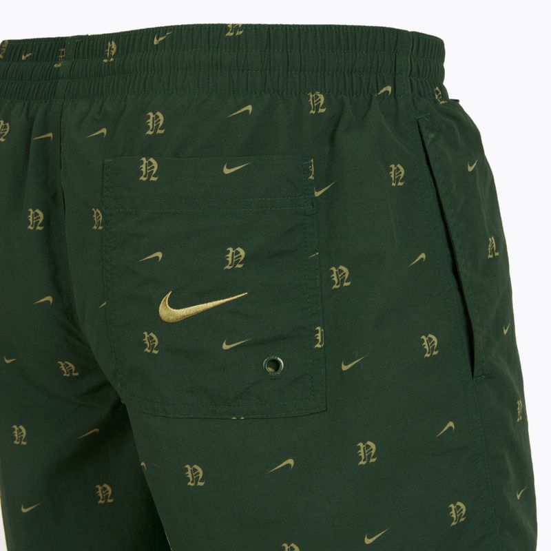 Șort de înot pentru bărbați Nike Luxe Letter 7" Volley fir 4