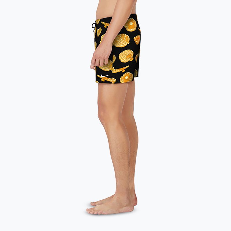 Șort de înot pentru bărbați Nike Multi Print 5" Volley black 4