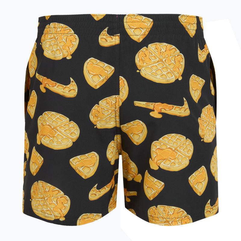 Șort de înot pentru bărbați Nike Multi Print 5" Volley black 2