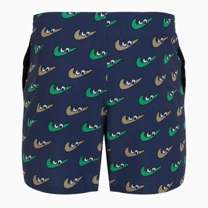 Șort de înot pentru bărbați Nike Multi Print 5" Volley midnight navy 2