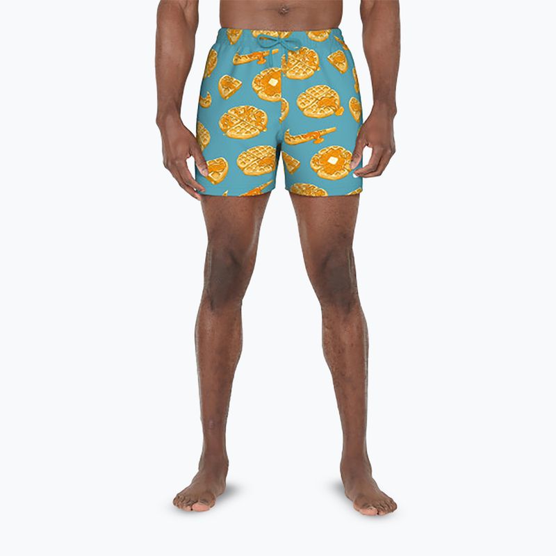 Șort de înot pentru bărbați Nike Multi Print 5" Volley dusty cactus